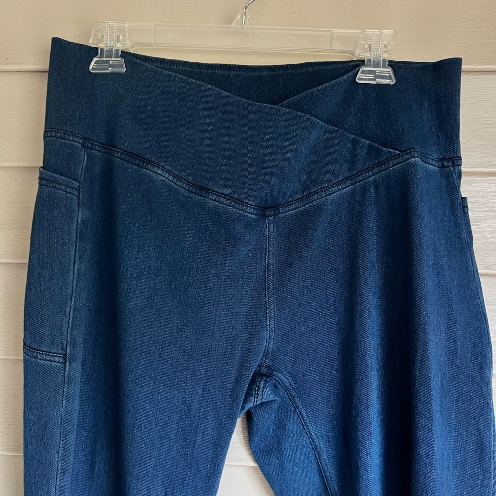 HALARA Cross Over Waist Jeggings Size XL